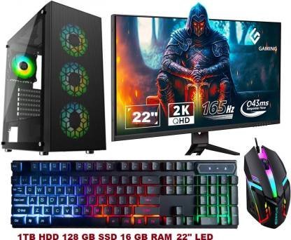 ENTWINO Intel Core i5 (16 GB / 1 TB / Windows 11) Assembled Desktop Computer??(22 inch Display)