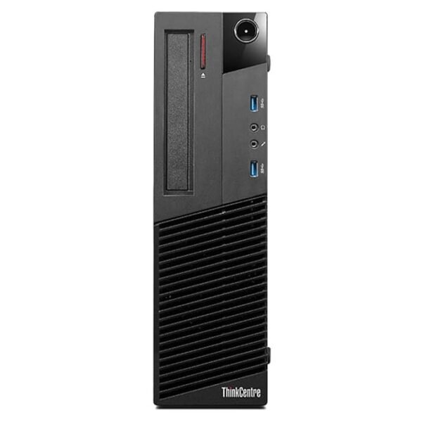 Lenovo ThinkCentre Desktop Computer PC (Intel Core i5 4th Gen, 8 GB RAM, 256 GB SSD, Windows 10 Pro, MS Office, Intel HD Graphics, USB, VGA), Black