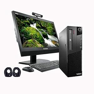 Lenovo ThinkCenter 19 inch, All in One Desktop Set ( Intel i5 2400, 8GB, 500GB HDD, 19 inches HD Monitor, Keyboard, Mouse, HD Webcam, Mic, Speakers, Wifi), Windows 10 Pro, MS Office
