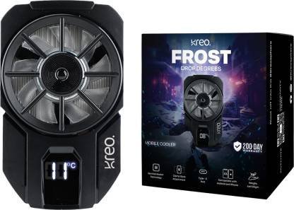Kreo Frost Mobile Cooler for Android/iOS Smartphones Gaming Accessory Kit??(Black, For Android, iOS)