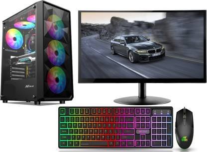 TAJ PC GAMING Core i5 (16 GB DDR4/500 GB/128 GB SSD/Windows 11 Home/1 GB/20 Inch Screen/GAMING-16GB RAM) with MS Office??(Black)